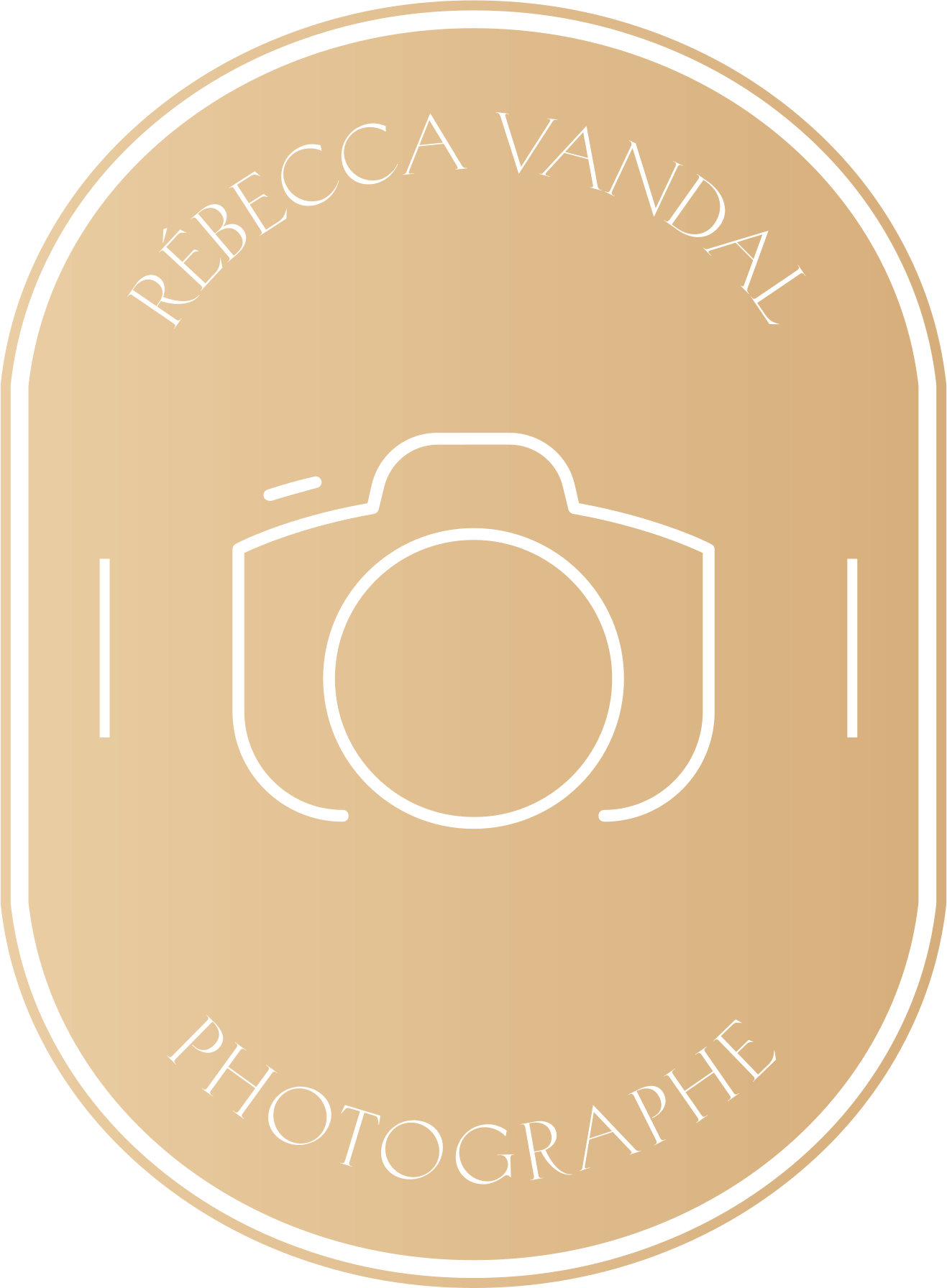 Logo de Rébecca Vandal, photographe.