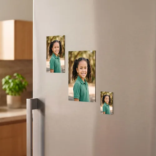 Aimants souples personnalisés avec une photo scolaire