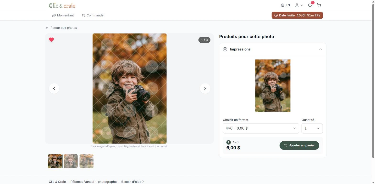 Le choix du format — étape 11 du guide