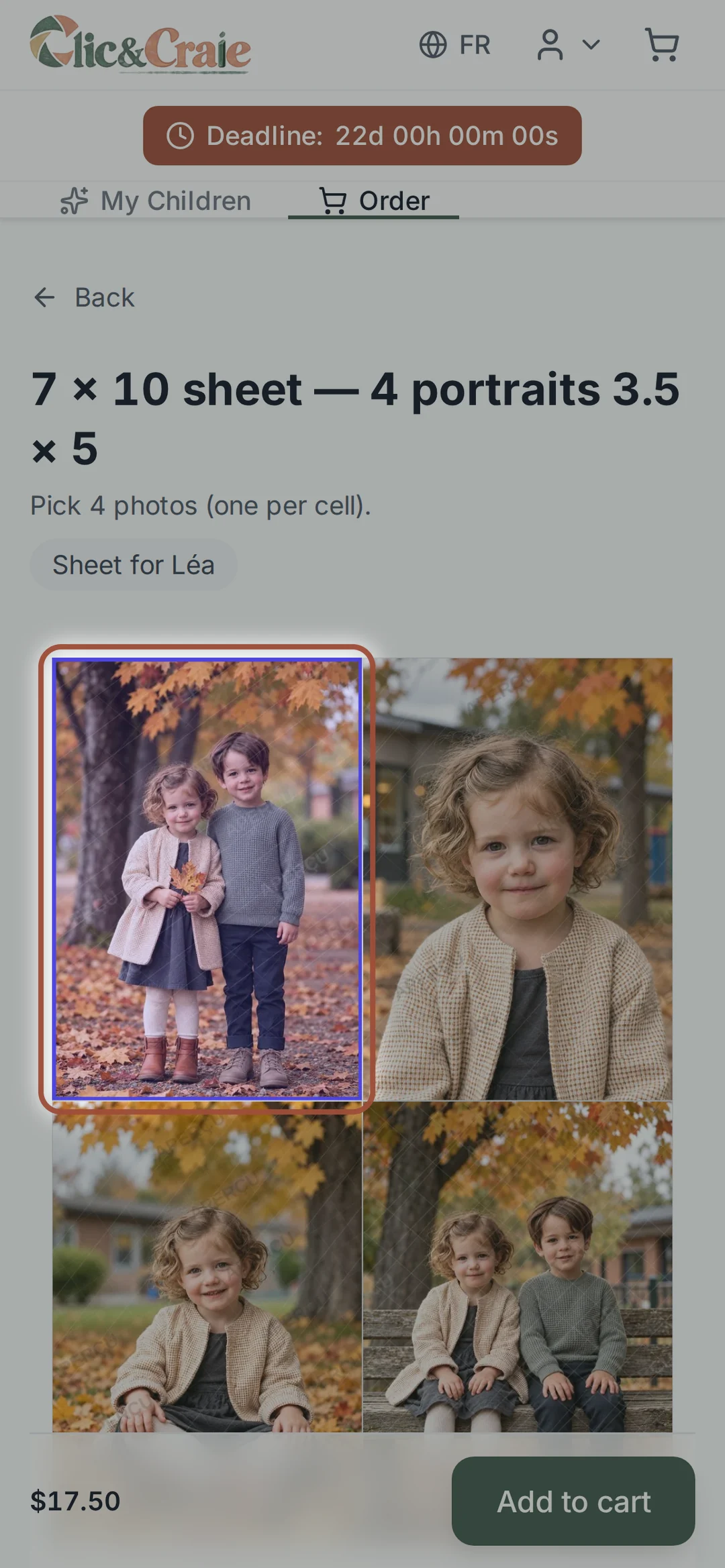 Building a sheet cell by cell — step 17, on a phone