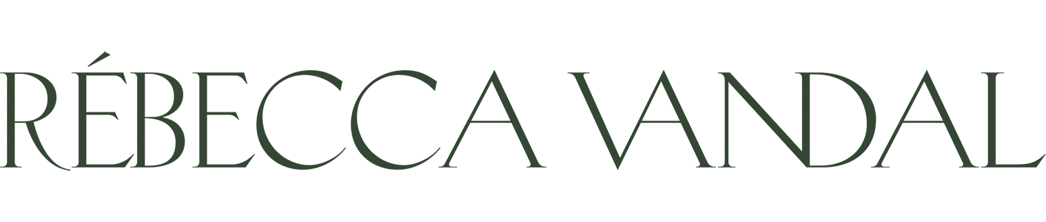 Logo Rébecca Vandal — Photographe